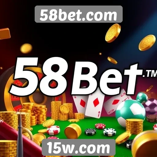 Diversidade de jogos disponíveis no 58bet com foco em cassino