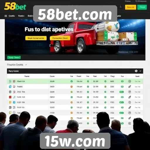 Apostas esportivas em destaque no 58bet com grandes eventos